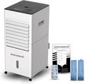 STARLYF Enfriador Evaporativo 5 en 1 con Función de Calor y Frío, Purificador y Humidificador, Depósito de 6L, 3 Velocidades, Temporizador y Control Remoto