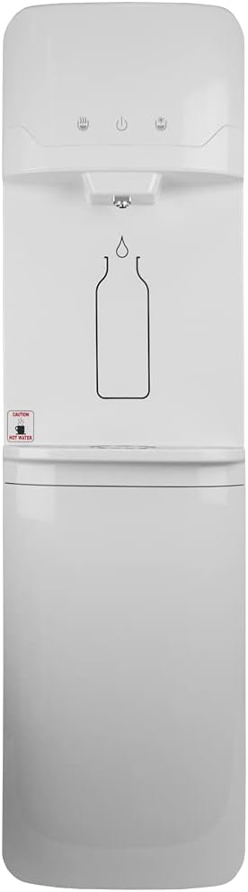 Dispensador de Agua Blanco con Sensor, Agua Fría y Caliente