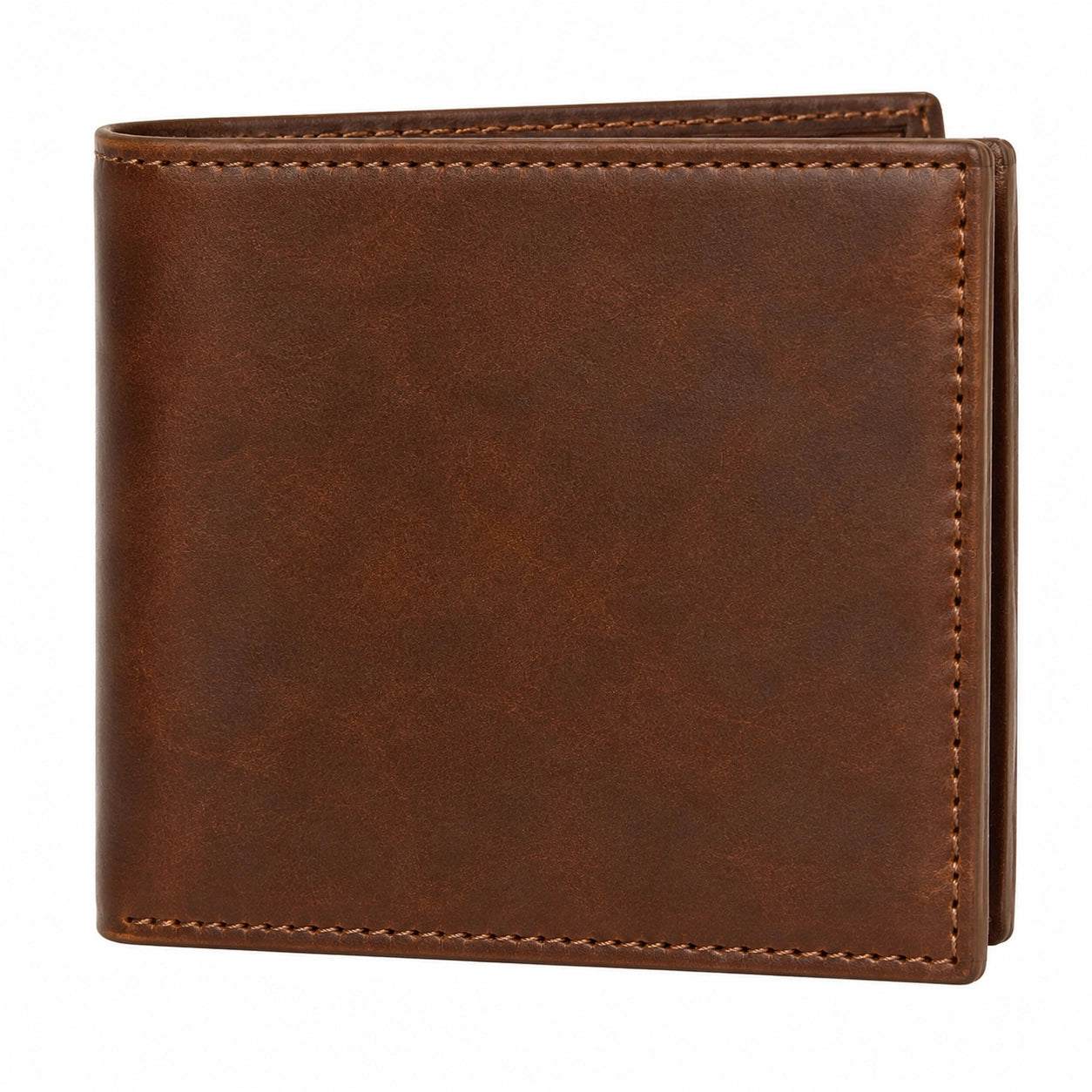 Cartera Bifold Clásica para Hombre en Marrón