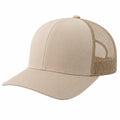 Gorra de Béisbol Ajustable Beige con Malla Transpirable