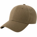 Gorra de béisbol unisex con ajuste caqui