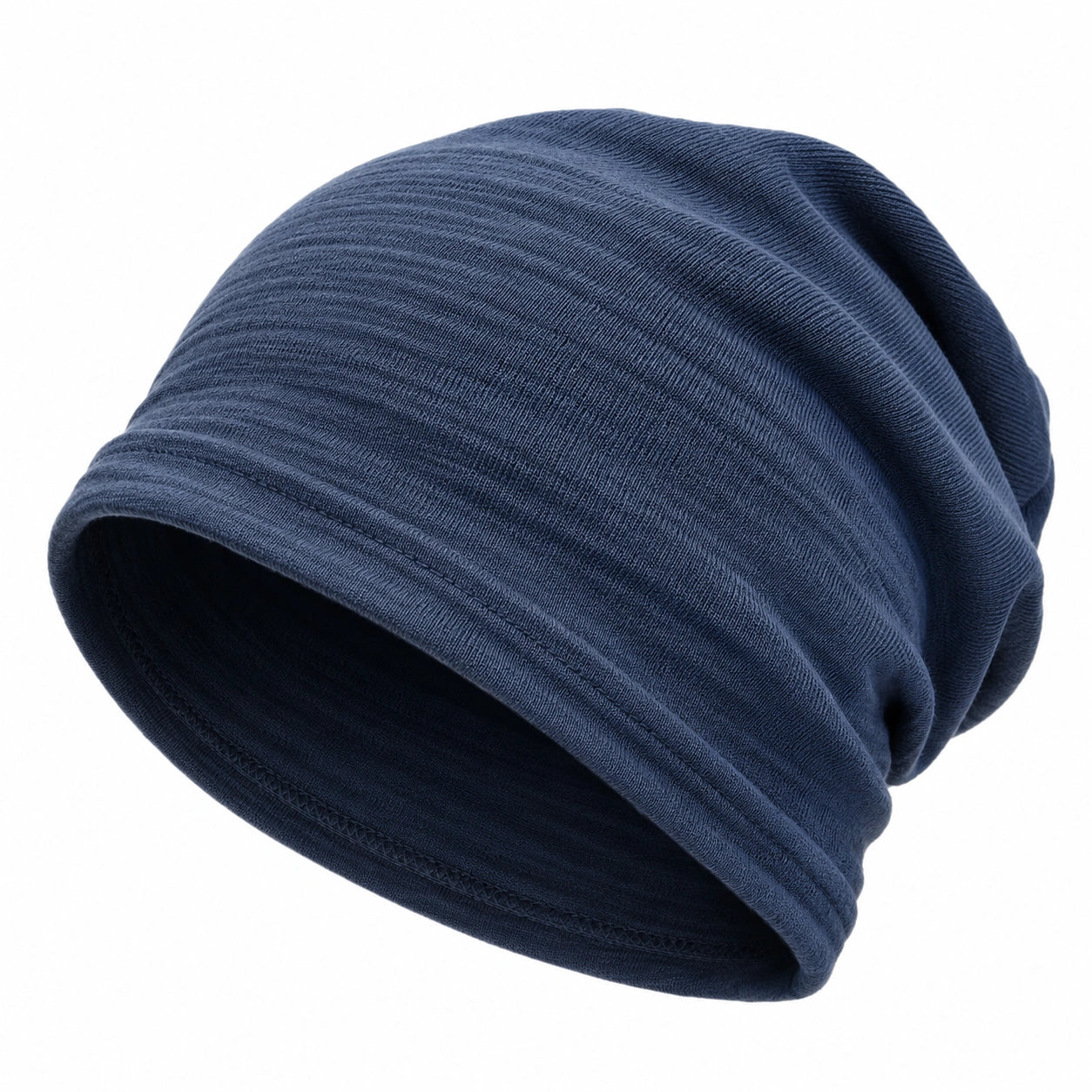 Gorro de Punto Azul Marino Unisex