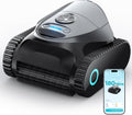 Robot Limpiafondos para Piscinas, Doble Filtro, 7 Modos, 180 min de Autonomía, Control por App, Ideal para Piscinas hasta 150 m²