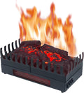 Chimenea Eléctrica Decorativa LED con Calefacción de Bajo Consumo, 45x23x24cm