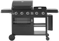 Barbacoa de Gas 3 en 1 con Plancha y Horno para Pizza - 3 Quemadores