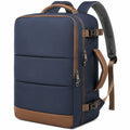 Mochila versátil 3 en 1 40L azul y marrón