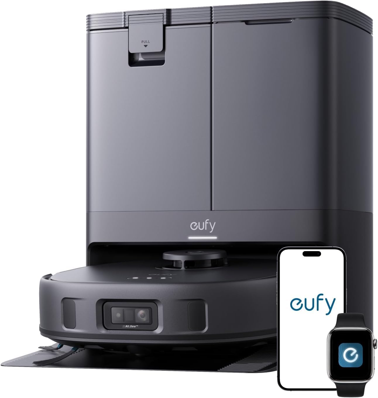 Robot Aspirador eufy X10 Pro Omni, Limpieza Avanzada con Base Autovaciado y Mopas Inteligentes