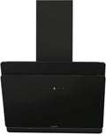 Campana Extractora Candy 60CM, Potente y Silenciosa con 4 Velocidades, 611 m³/h, Control Táctil, Filtros Antigrasa y Carbón, LED, Negra