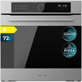 Horno Integrable Multifunción Cecotec 60cm con Airfryer y Steam Clean, Inoxidable, 72L, 3400W, 11 Modos
