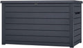 Cofre de Almacenamiento Exterior XXL Keter Ontario 870L, Impermeable, Color Grafito