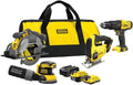 Kit de Herramientas Eléctricas Stanley, 4 Piezas - Potencia y Precisión