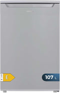 Mininevera Cecotec Bolero 107L Inox, Eficiencia Energética Clase E, Puerta Reversible, Silenciosa, Crisper Box, Congelador
