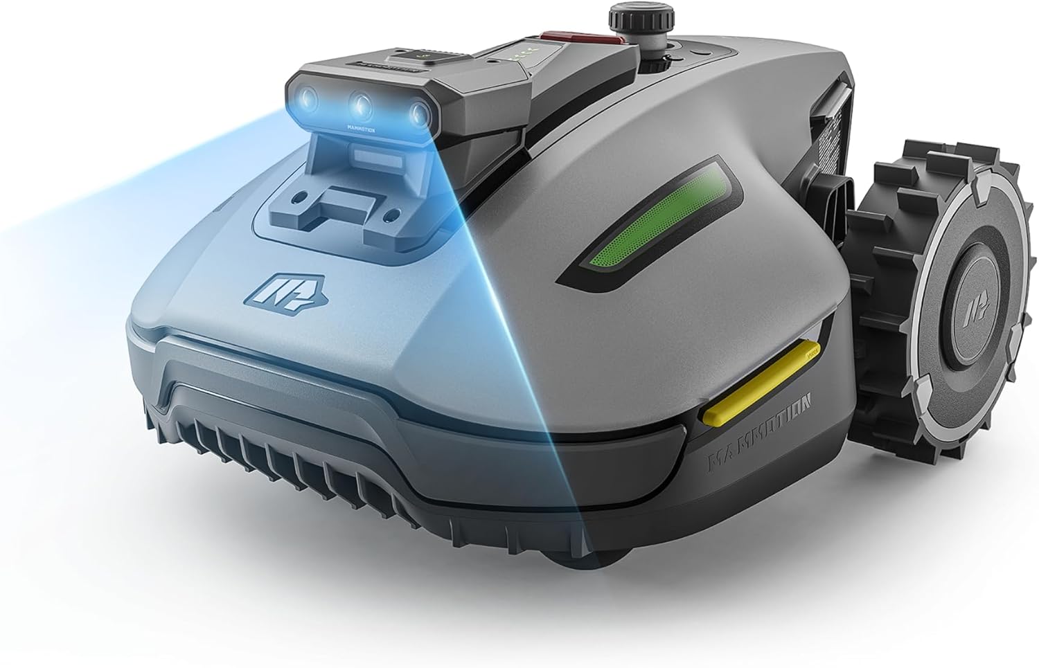 Robot Cortacésped MAMMOTION YUKA Mini 2 500, Tecnología AI y Tri-CAM, Pendientes 45%, Cobertura 500㎡