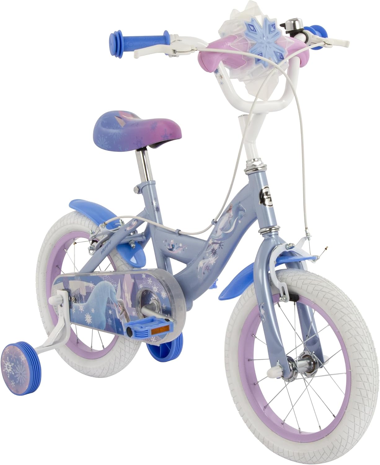 Bicicleta Infantil Huffy Frozen 14' para Niños de 4 a 6 Años