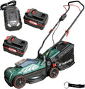 Cortacésped Parkside PRMA 20V con 2 Baterías 4Ah y Llavero