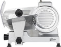 Cortafiambres H.Koenig MSX220, cuchilla 22 cm, grosor ajustable 0-12 mm, afilador incorporado, 282 rpm, acero inoxidable