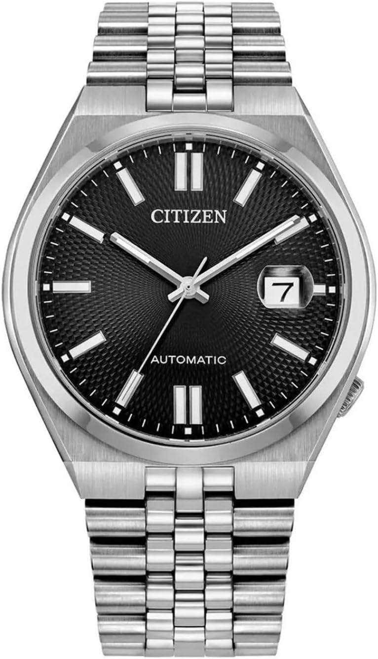 Citizen Reloj Automático de Pulsera Tsuyosa, Modelo NK0020-55E