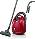 Aspiradora Bosch Serie 4 con Bolsa y Filtro PureAir, Rojo