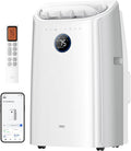 Aire Acondicionado Portátil DREO 10000 BTU, Silencioso, Control por App/Voz, Temporizador 24h, Función Ventilador y Deshumidificador