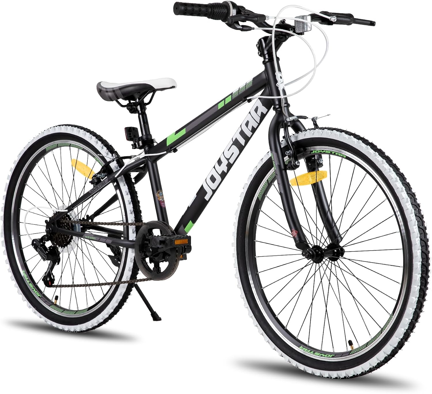 Bicicleta de Montaña JOYSTAR Lubbock 24'' para Niños de 7 a 12 Años con Cambio de 1-7 Velocidades