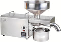 Extractor de Aceite Eléctrico 820W con Temperatura Ajustable 40-240°C, Máquina Automática para Aceitunas y Cacahuetes 1500W