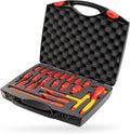 Wiha - Kit de Llaves de Carraca Aisladas 1/2 Pulgada, 20 Piezas con Estuche