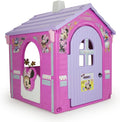 Casa Infantil de Jardín Minnie Mouse para Niños 3-6 Años, Juguete con Puerta, Ventanas y Detalles Realistas