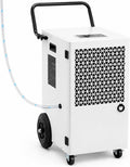 Deshumidificador Industrial 120L con Temporizador y Drenaje Automático