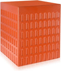 Kartell - Taburete Moderno Rojo, 36 x 45 x 36 cm