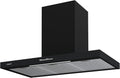 Campana Extractora Decorativa CATA Sygma 9010 BK, 90 cm, LED, Motor Silencioso, Negro