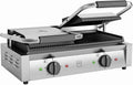 Parrilla Panini Profesional METRO de Acero Inoxidable, 57x36x20 cm, Temperatura 50-300°C, Capacidad 55 Paninis por Hora