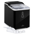 Máquina de Hielo Klarstein 1,5L, 12 kg, Encimera Doméstica con Panel Táctil y Limpieza Fácil