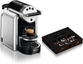 Máquina de café automática Zenius de Nespresso con 50 cápsulas - Ideal para oficinas pequeñas - Color plata
