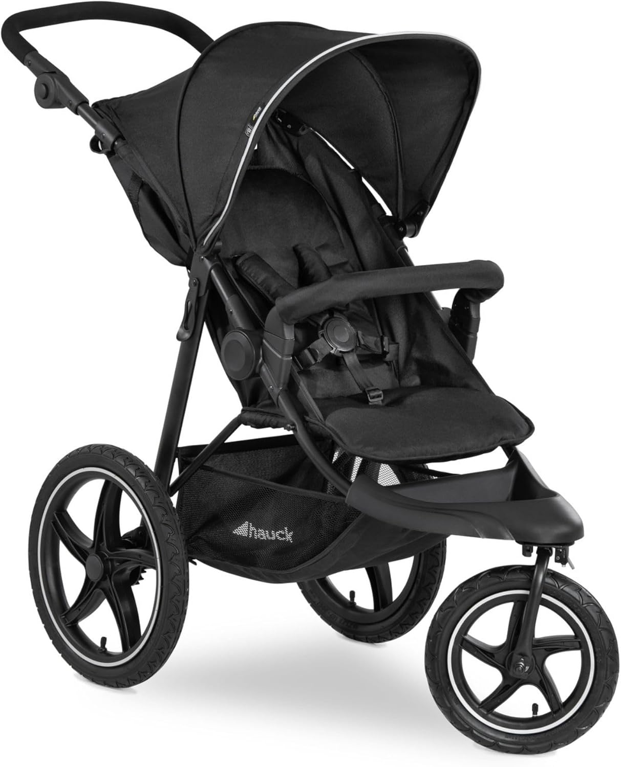 Silla de Paseo Hauck Runner 2 Ligera 22 kg con Ruedas Grandes y Protección UV 50+