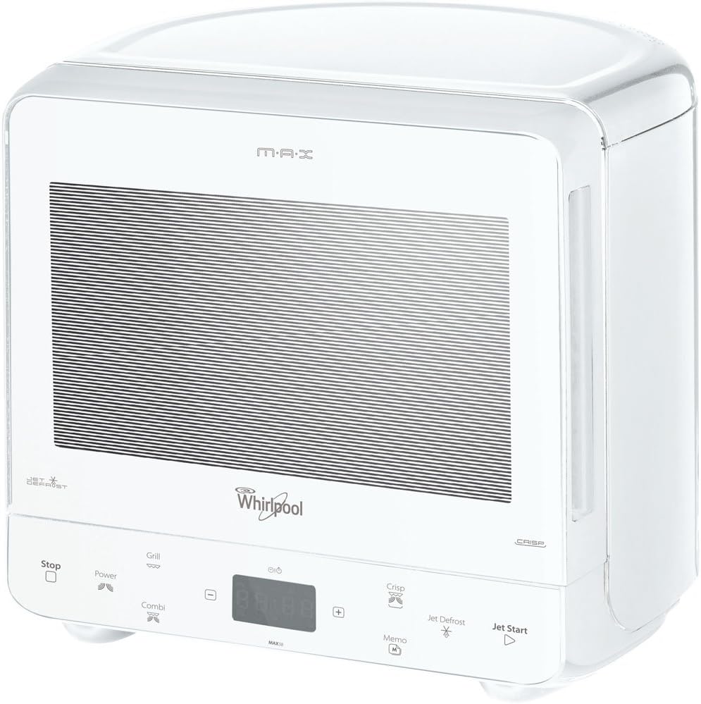 Microondas Whirlpool MAX 38 FW, Táctil, 13L, 700W, Blanco